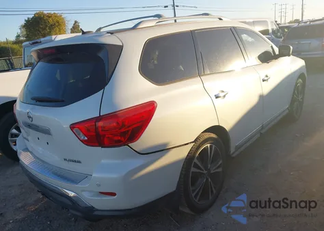 2017 Nissan Pathfinder Platinum from USA, damaged, VIN 5N1DR2MN3HC635230